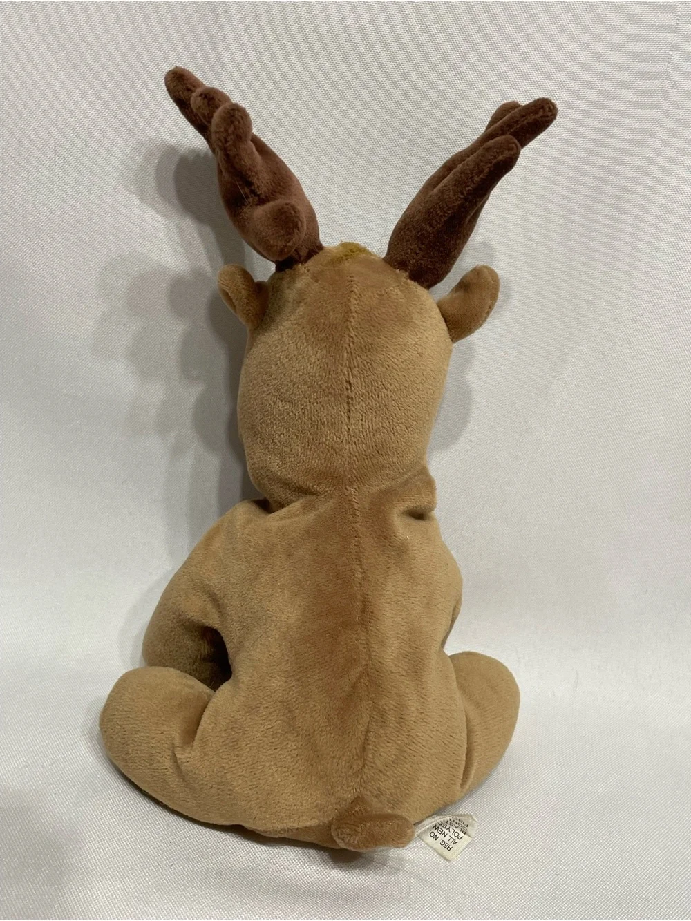 9” Precious Moments Tender Tails Reindeer Deer Great Condition loose mouth tread